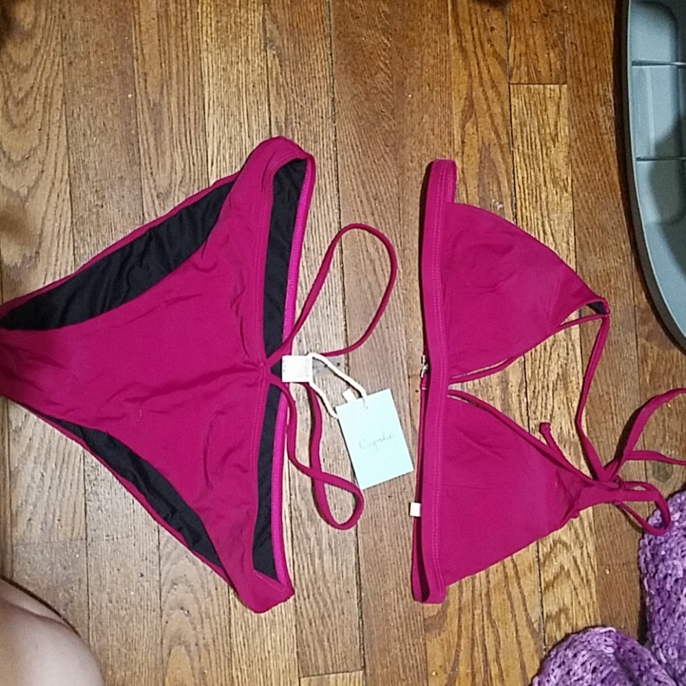 Maroon (more purple, not red!!) Bikini